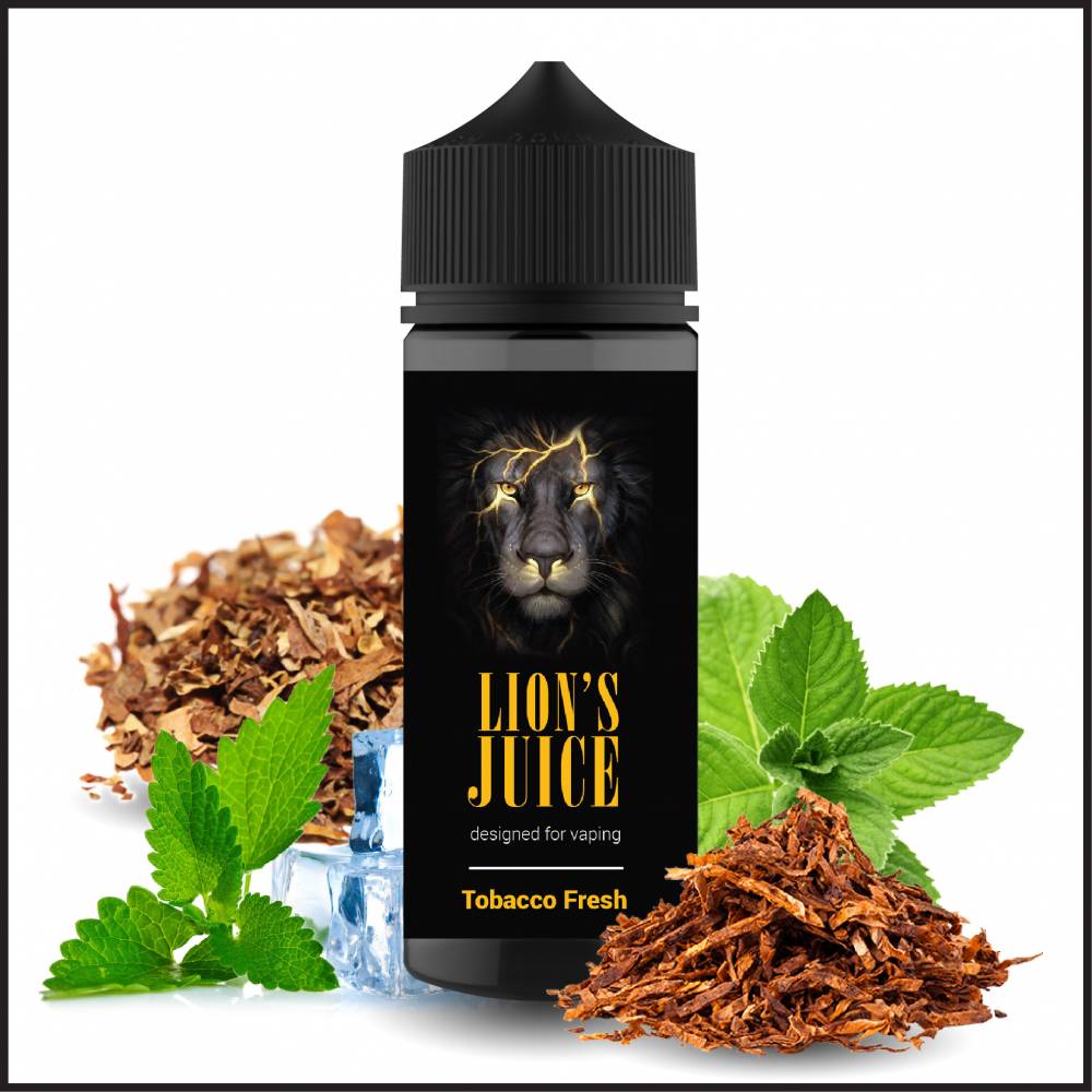 LIONS JUICE SHOT 100 ML - Tobacco Fresh